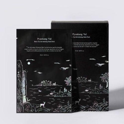 Nourishing Black Tea Face Mask Pack - 10 Sheets
