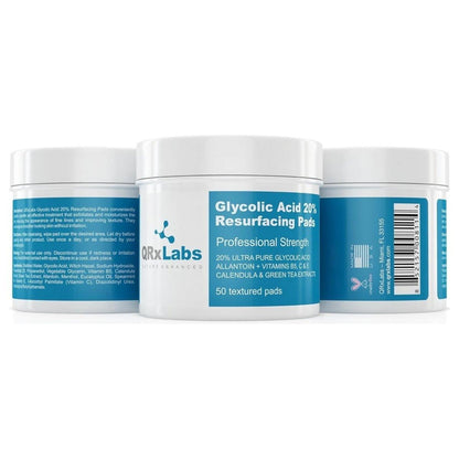 Exfoliating Glycolic Acid Skin Pads 20% Strength