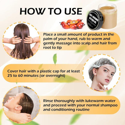 Natural Hair Care Oil for Silky Smooth Locks 120ml