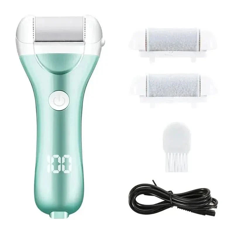 Portable Electronic Foot Exfoliator for Smooth Feet