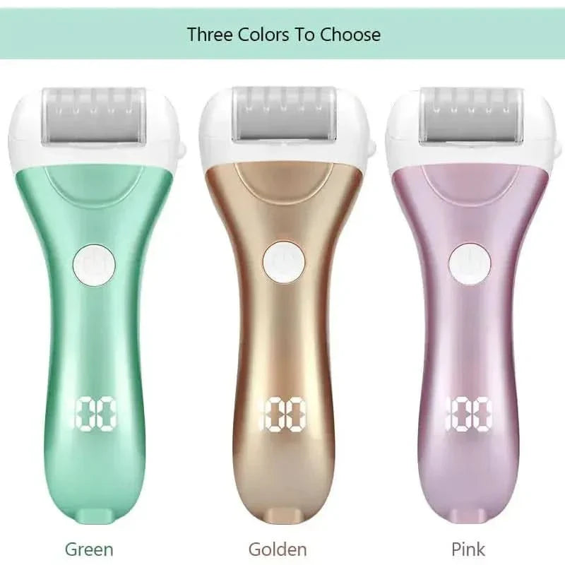 Portable Electronic Foot Exfoliator for Smooth Feet