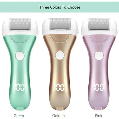 Portable Electronic Foot Exfoliator for Smooth Feet