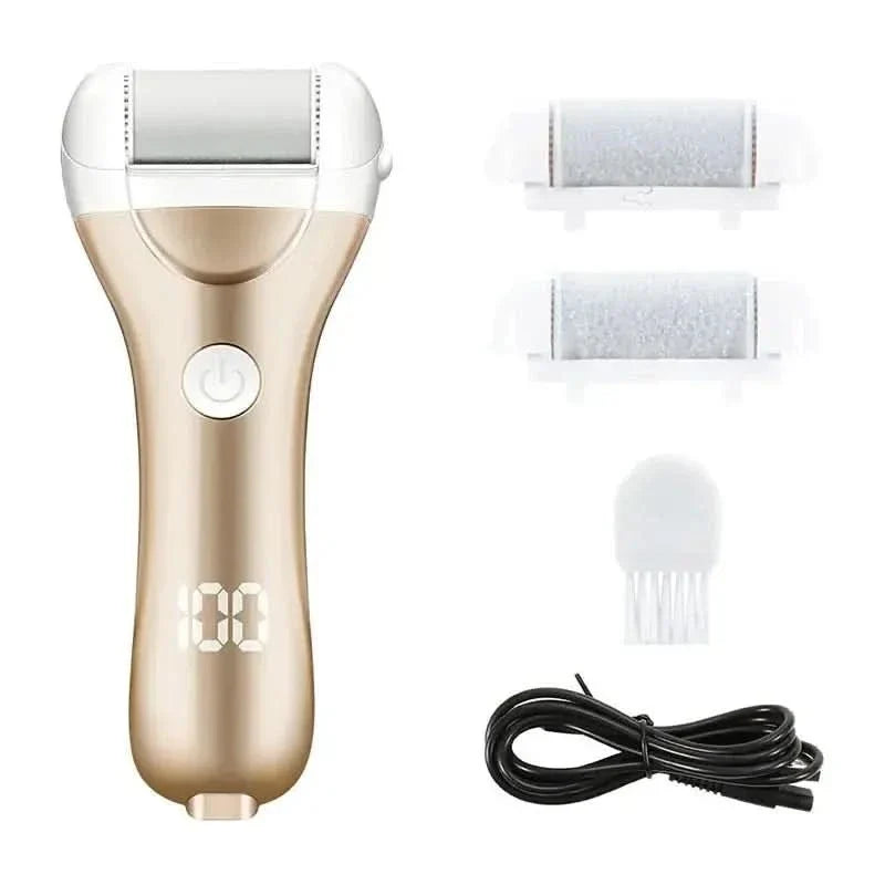 Portable Electronic Foot Exfoliator for Smooth Feet