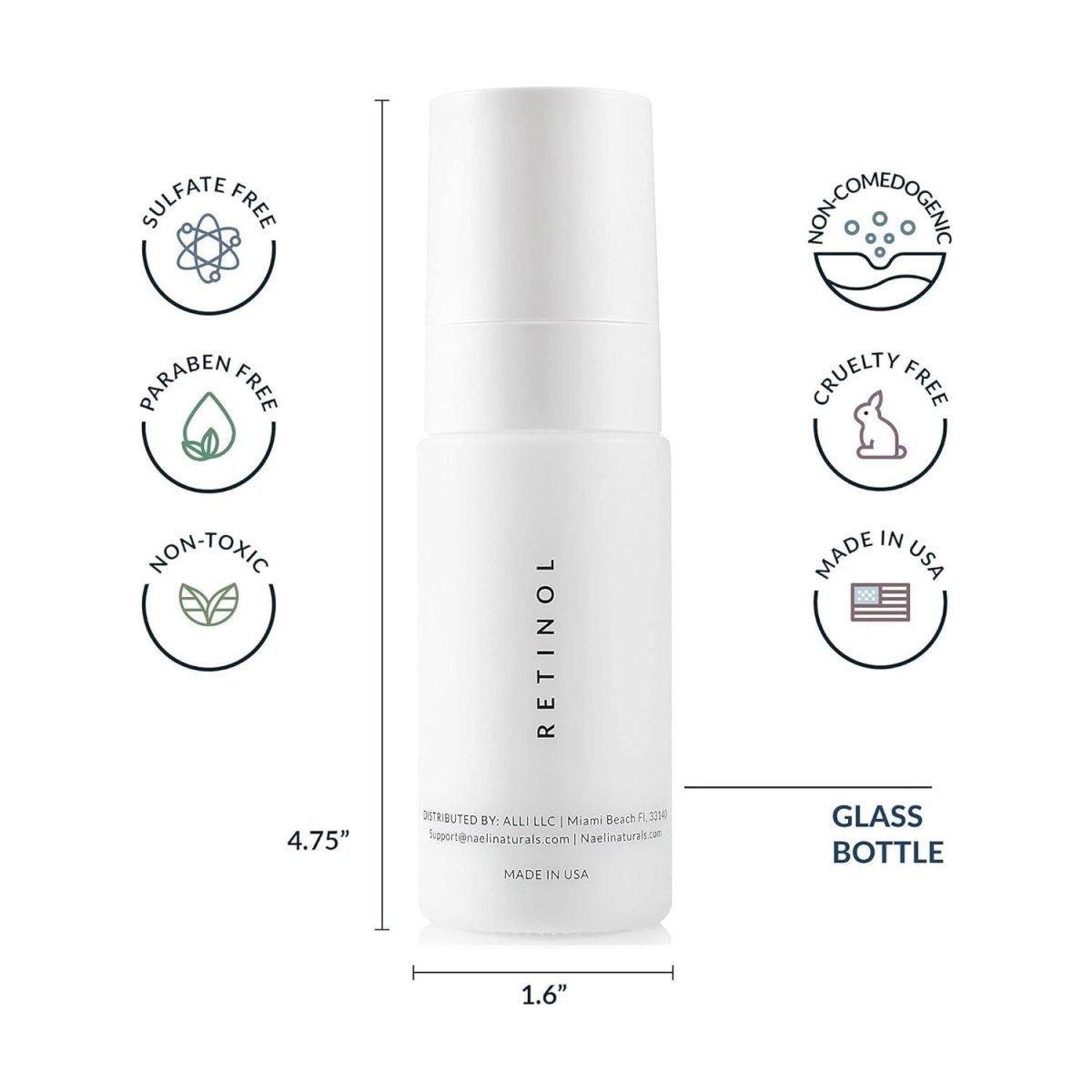 Powerful Anti Aging Night Cream 4.25% Retinol Moisturizer