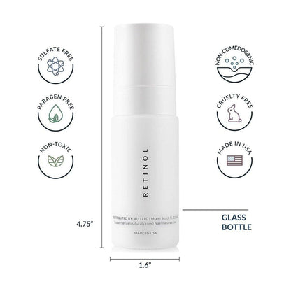 Powerful Anti Aging Night Cream 4.25% Retinol Moisturizer