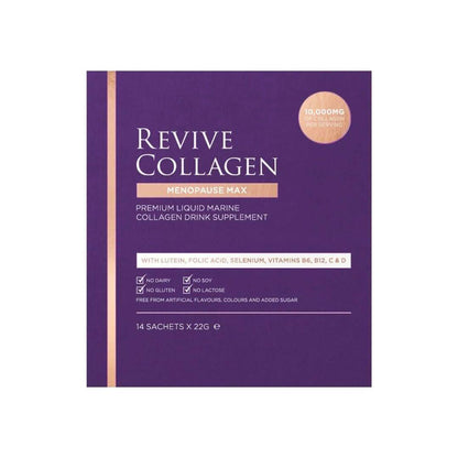 Natural Collagen Menopause Supplement - 14 Sachets - Mycosmeticslondon