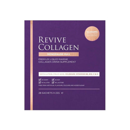 Natural Collagen Menopause Support - 28 Daily Sachets - Mycosmeticslondon