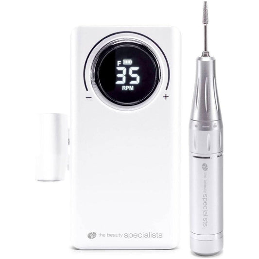 Professional Nail Drill Kit with 11 Tips and Sanding Bits - Mycosmeticslondon