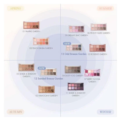 Vibrant Spring Eyeshadow Palette