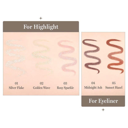 Sparkly Fine Glitter Eye Liner Pen