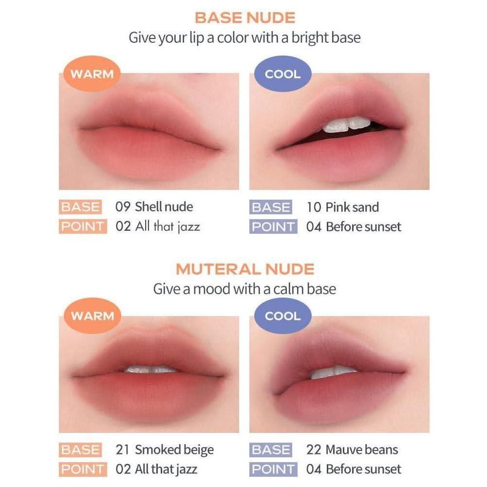 Velvety Soft Matte Lipstick in Neutral Shades