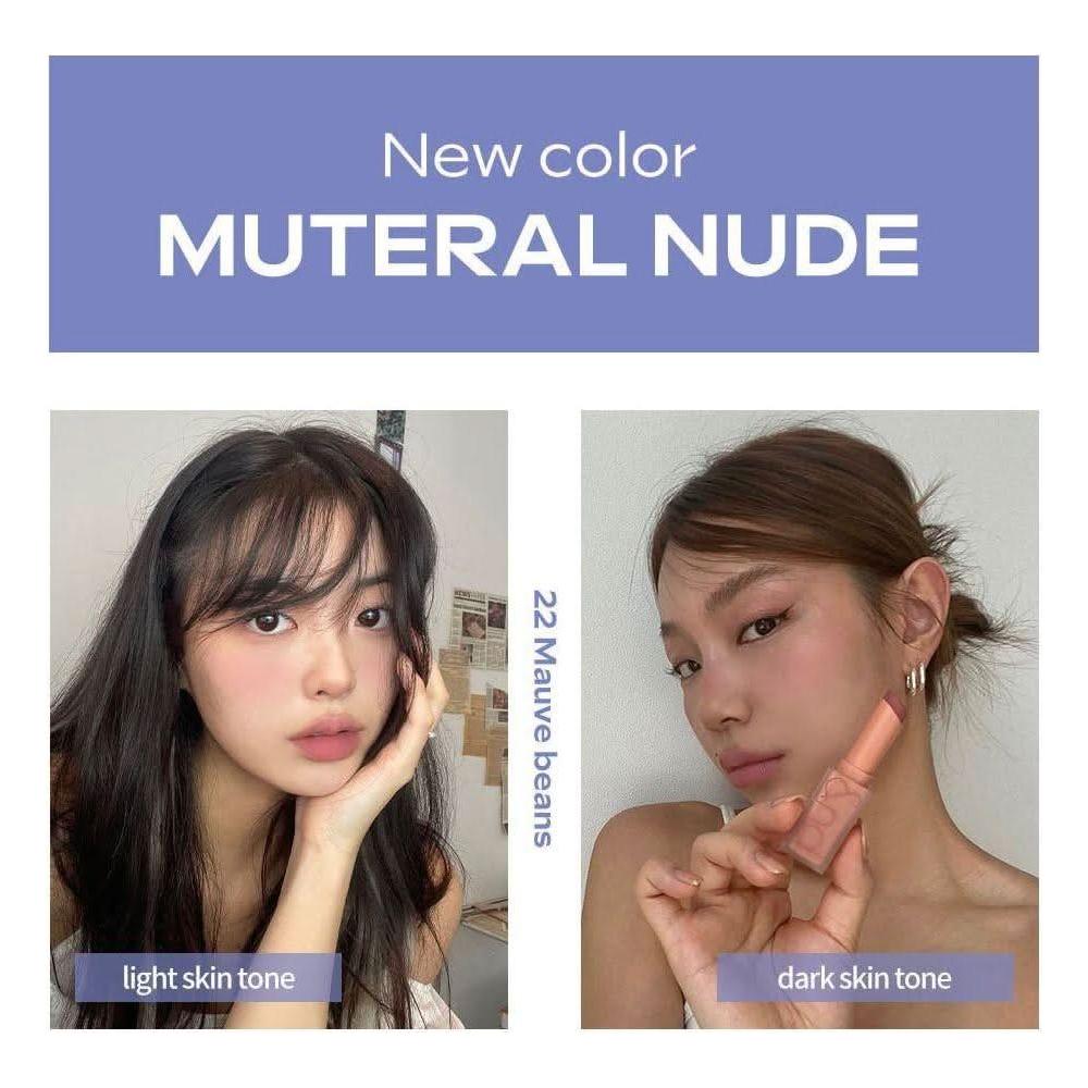 Velvety Soft Matte Lipstick in Neutral Shades