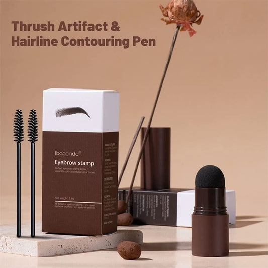 Easy Brow Stamp Kit (Medium Brown) - Mycosmeticslondon