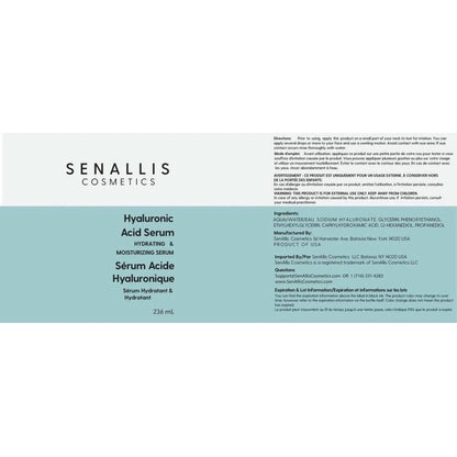 Moisturizing Hyaluronic Acid Face Serum