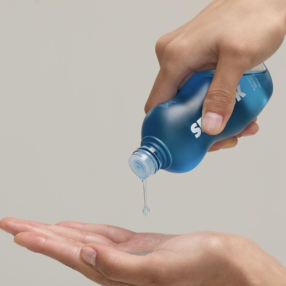 Moisturizing Blue Body Oil 120ml - Soft Skin Serum