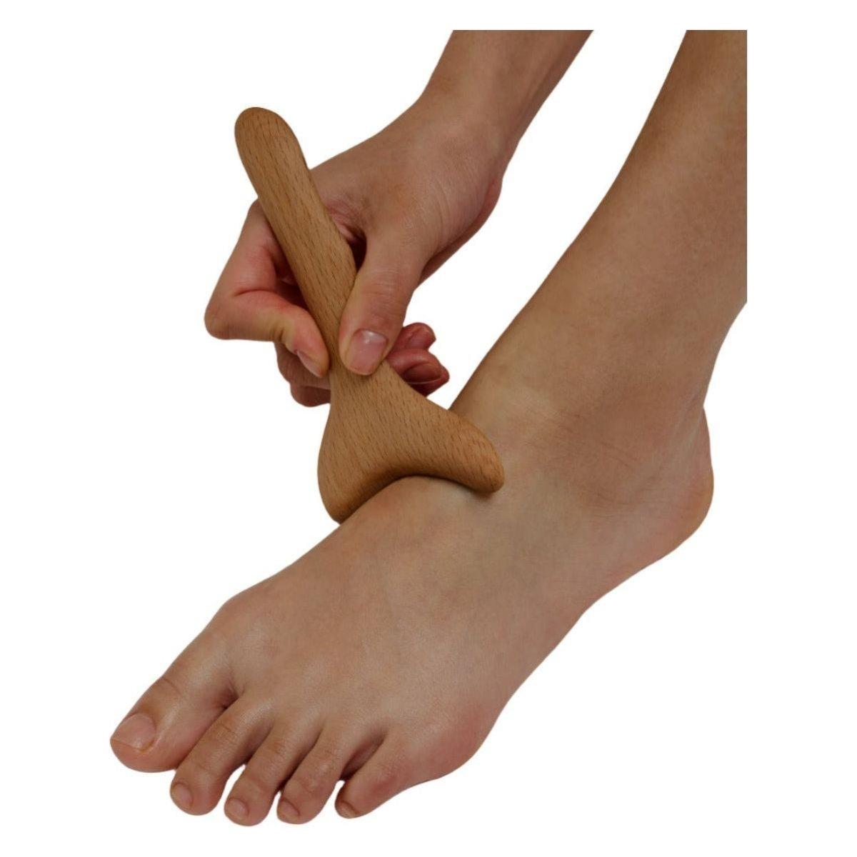 Natural Wood Massage Tool for Face and Body Relief