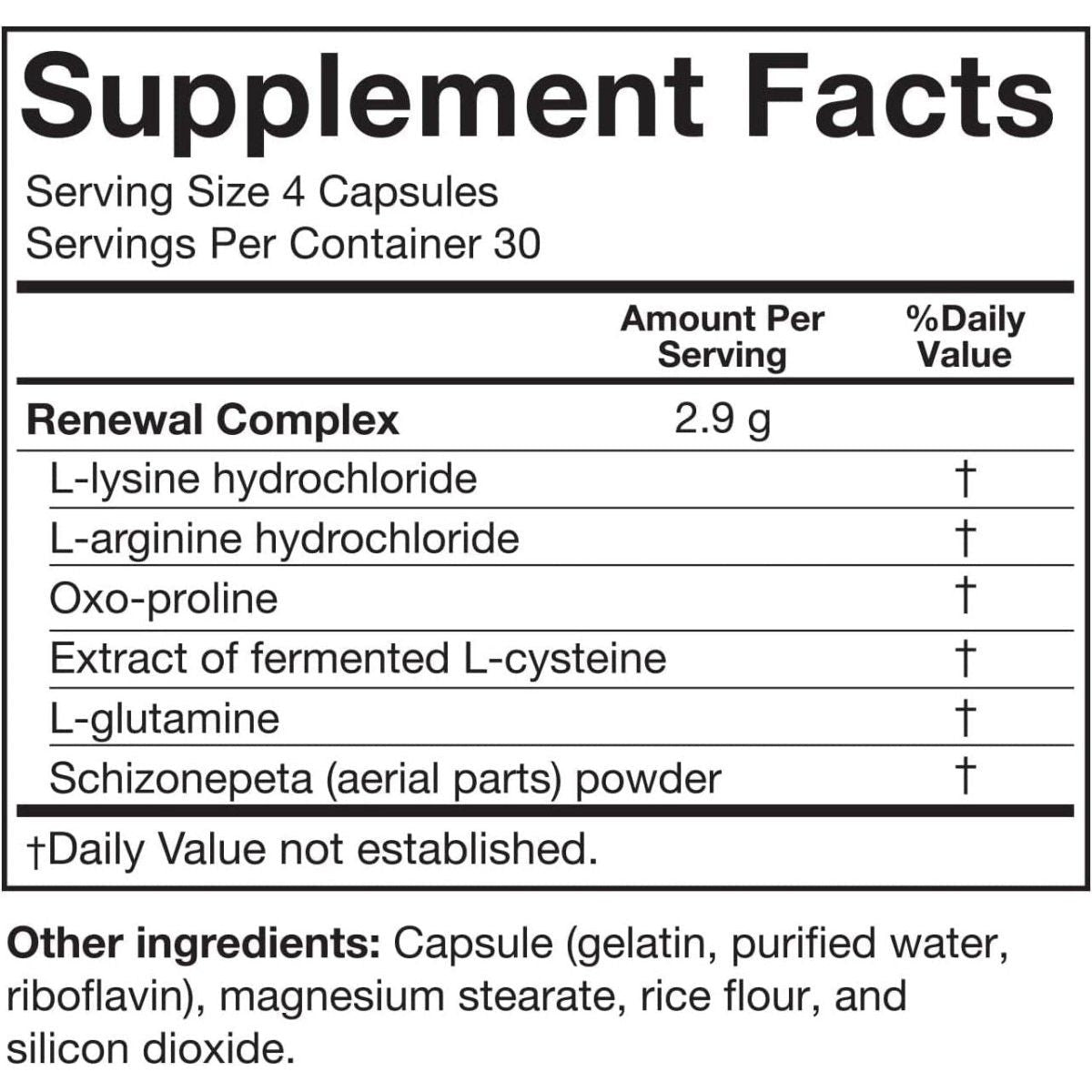 Anti Aging Vitamin Supplements - 120 Capsules