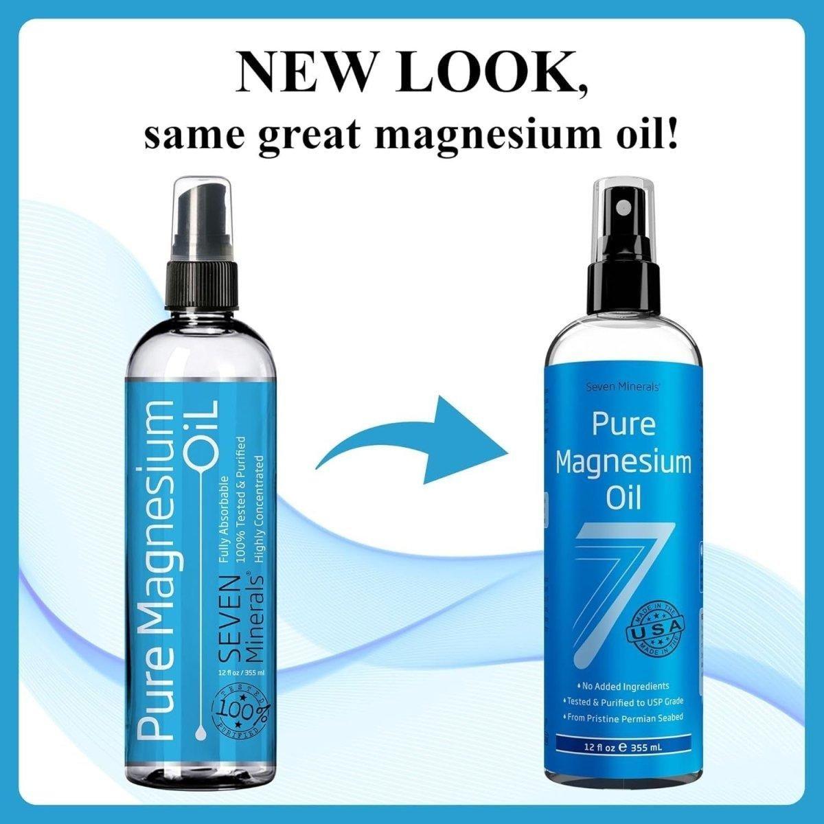 Natural Magnesium Oil Spray for Muscle Relief