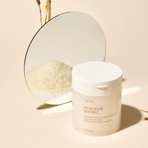 Glowing Skin Toner Pads - 100 Sheets for Brightening