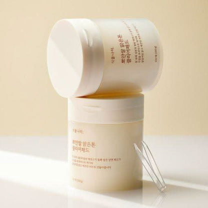Glowing Skin Toner Pads - 100 Sheets for Brightening
