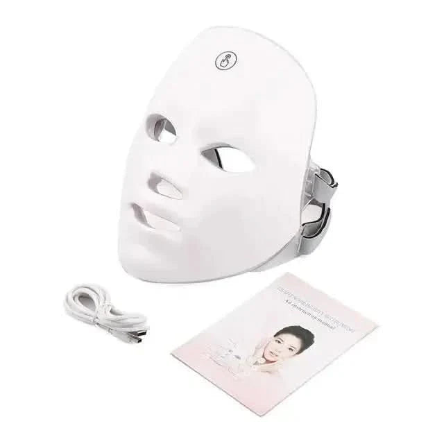 Advanced LED Face Mask - 7 Color USB Rechargeable Skin Revitalizer