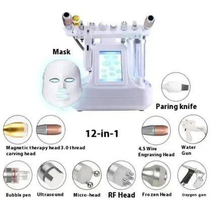 Advanced Facial Cleansing Brush with Light Therapy