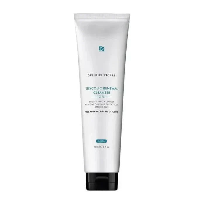 Gentle Exfoliating Face Cleanser Gel 8% Glycolic Acid - Mycosmeticslondon