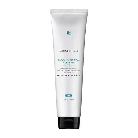Gentle Exfoliating Face Cleanser Gel 8% Glycolic Acid - Mycosmeticslondon