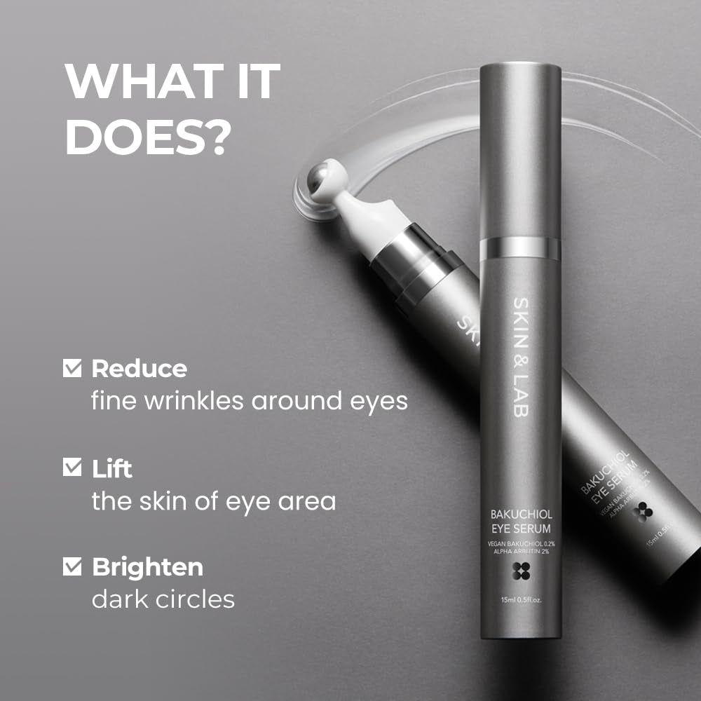 Natural Eye Serum Roll-On with Caffeine 15ml