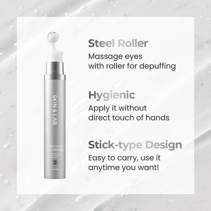 Natural Eye Serum Roll-On with Caffeine 15ml