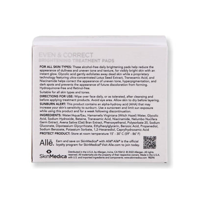 Glowing Skin Exfoliating Treatment Pads 60 Count