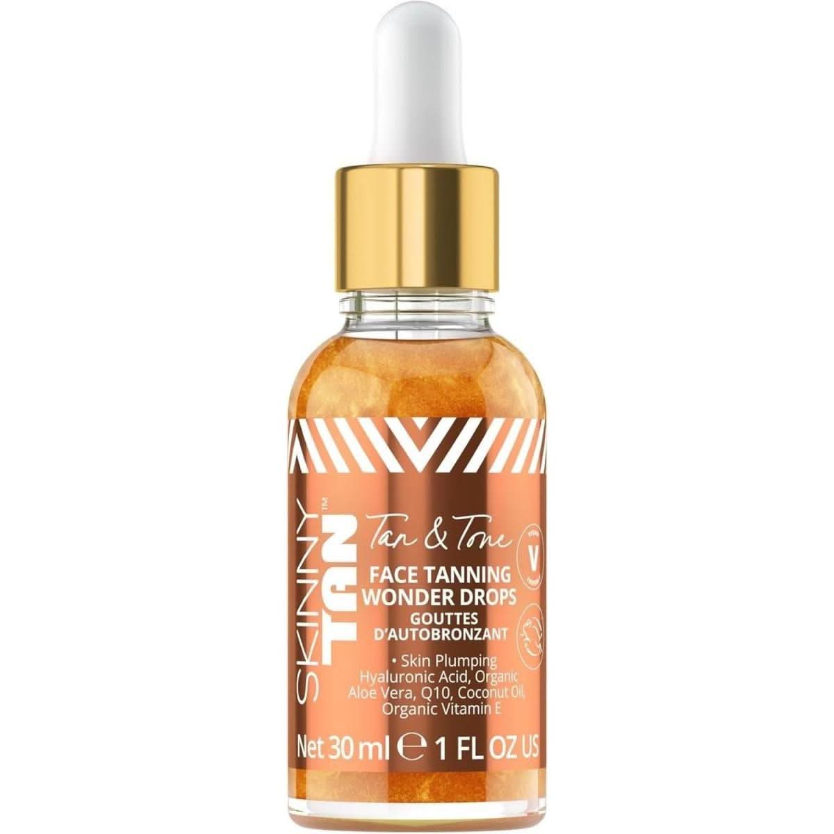 Natural Glow Face Self Tanning Serum Drops - Mycosmeticslondon