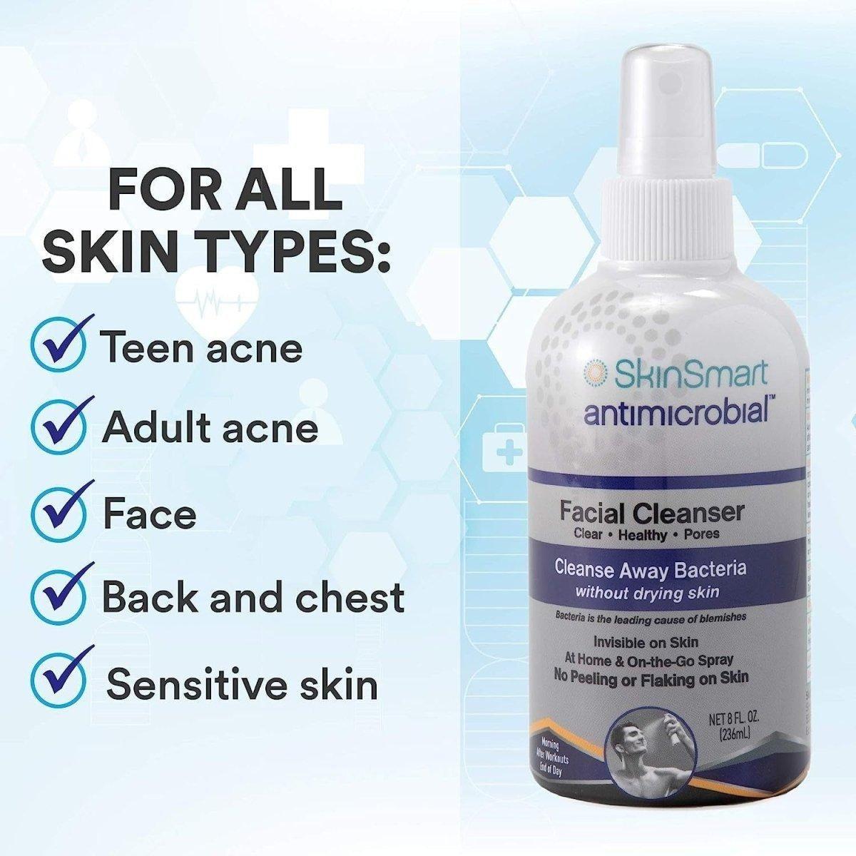 Gentle Acne Facial Cleanser Spray - 240ml