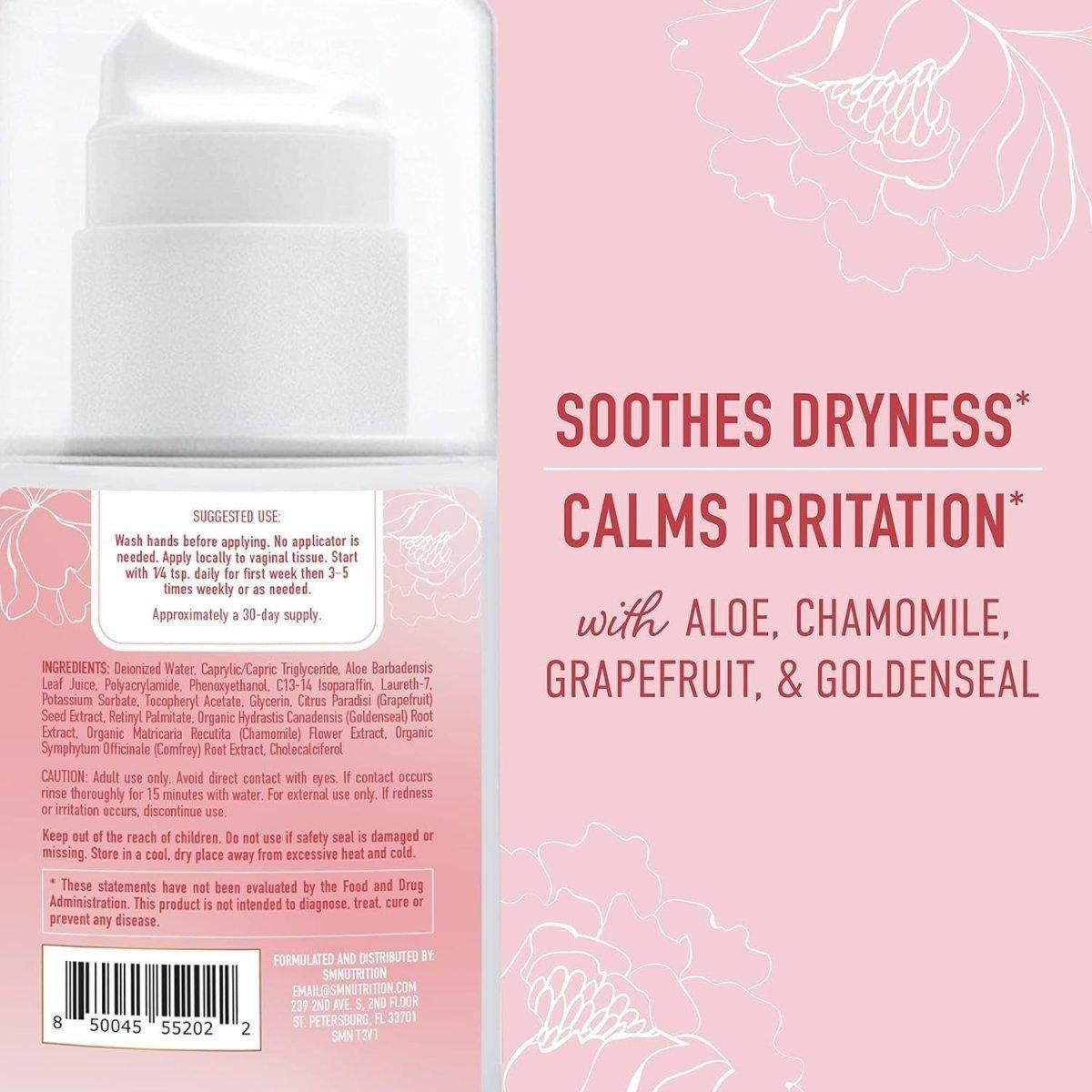 Gentle Vaginal Cream for Itchy Dry Skin Relief