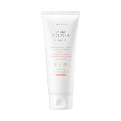 Gentle Brightening Face Cleanser with Rice & Red Bean - Mycosmeticslondon