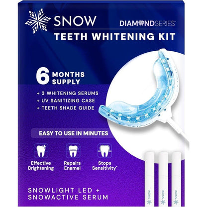 Advanced Home Teeth Whitening System with LED Light - Mycosmeticslondon