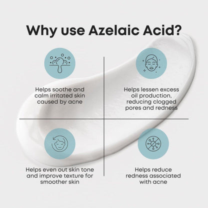 Gentle Azelaic Acid Face Cream for Rosacea & Acne