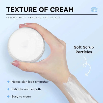 Gentle Exfoliating Face Cleanser Scrub - Mycosmeticslondon