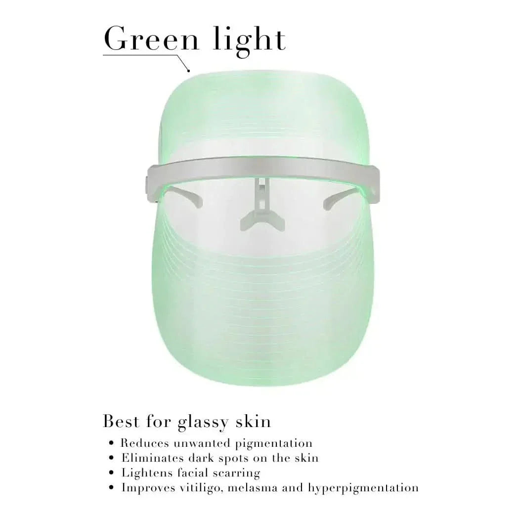 Advanced 4 Color LED Face Mask Light Therapy