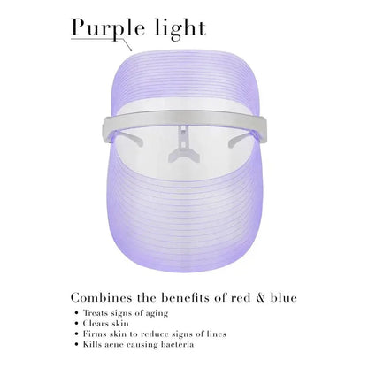 Advanced 4 Color LED Face Mask Light Therapy