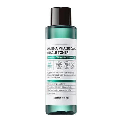 Gentle Exfoliating Toner for Clear Skin - 150ml - Mycosmeticslondon