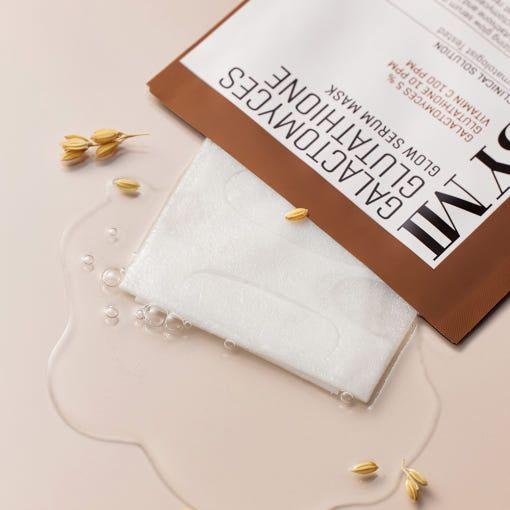 Natural Brightening Face Masks - 10 Pack Glow Serum Sheets