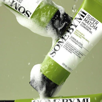Natural Matcha Face Cleansing Gel - 100ml | Purifying Cleanser