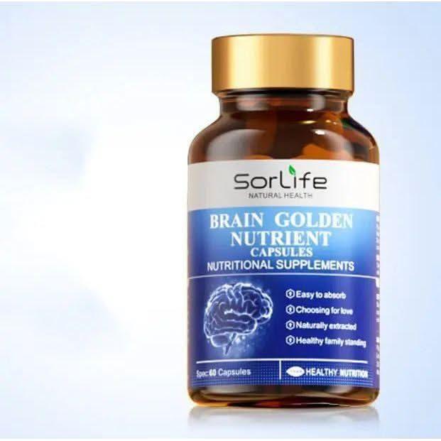 Brain Health Supplement Capsules - 60 Count - Mycosmeticslondon