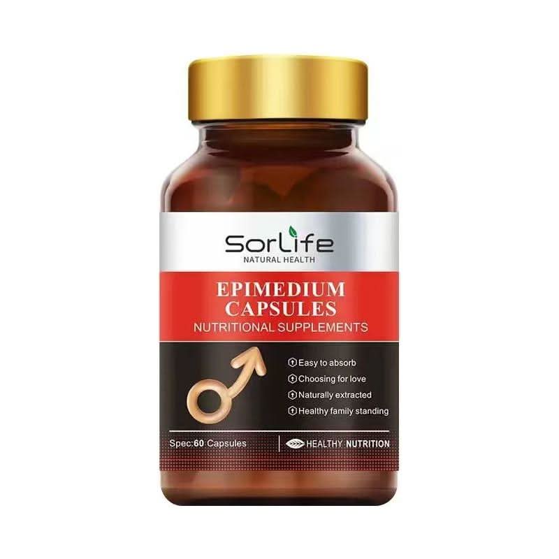 Natural Male Energy Booster Supplement 60 Capsules - Mycosmeticslondon