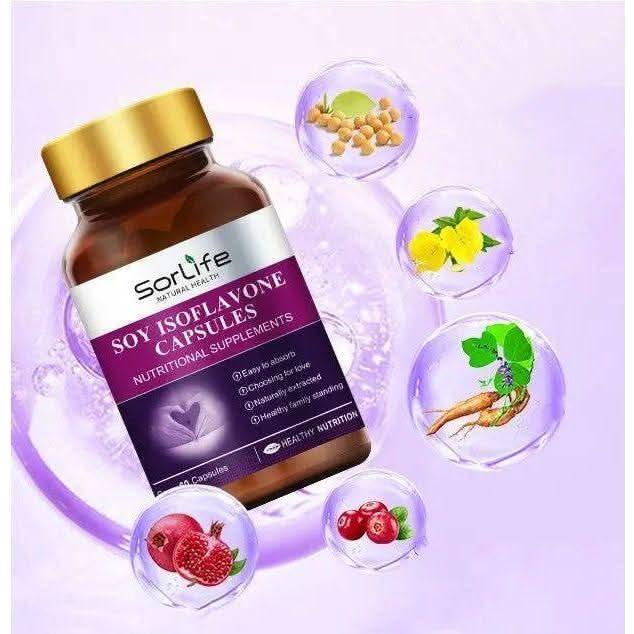 Natural Soy Isoflavone Supplement for Women's Health