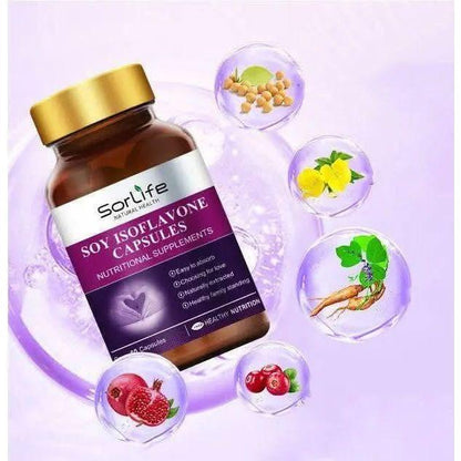 Natural Soy Isoflavone Supplement for Women's Health