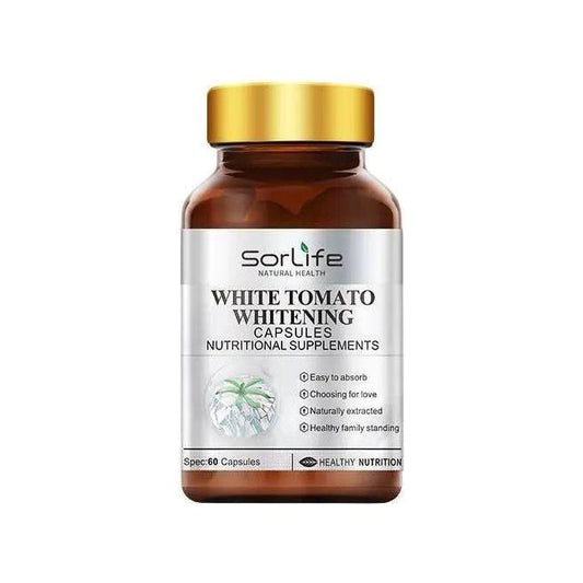 Natural Skin Brightening Anti Aging Supplements 60 Capsules - Mycosmeticslondon