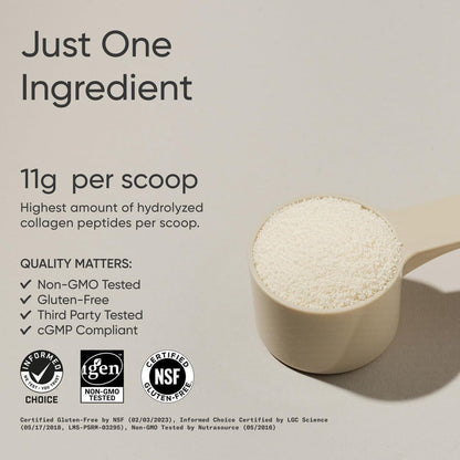 Pure Collagen Protein Powder Unflavored 16oz
