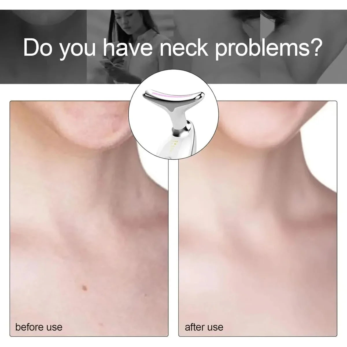 At-Home Anti-Aging Red Light Facial Device